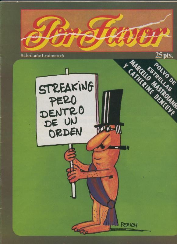 Por Favor numero 006, 8 abril 1974