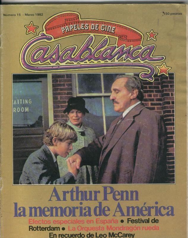 Papeles de cine: Casablanca numero 15