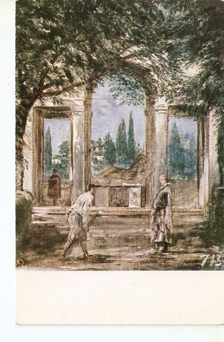 Postal 022118 : La Villa medici en Roma