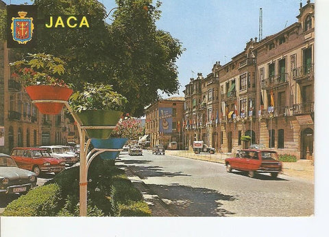 Postal 028068 : Pirineo Aragones, Jaca (Huesca), Avenida Primo de Rivera
