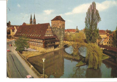 Postal 028565 : Nürnberg Henkersteg (Weinstadel),  