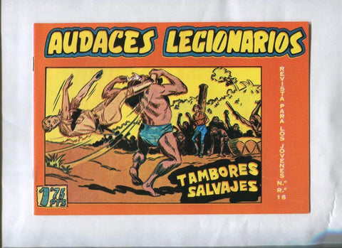 Facsimil: Audaces Legionarios numero 32: Tambores salvajes