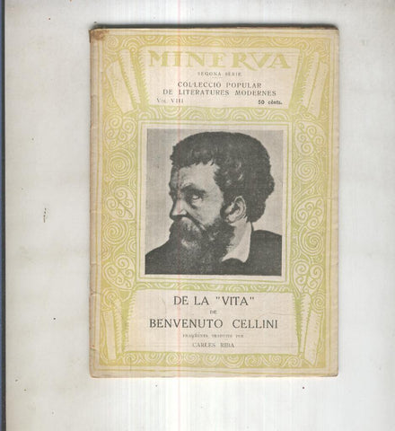 De la vita de Benvenuto Cellini