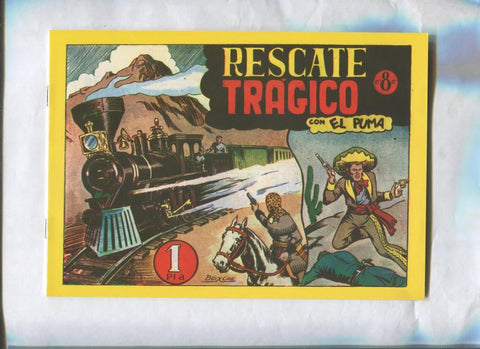 Facsimil: El Puma de Boixcar numero 08: Rescate tragico