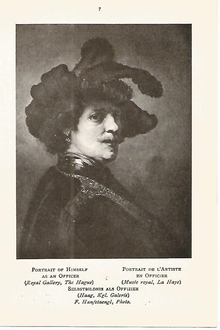 Lamina 346: REMBRANDT. Autorretato