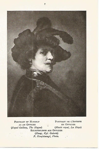 Lamina 346: REMBRANDT. Autorretato