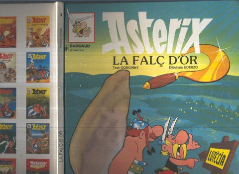 Album Asterix: La falç d,Or (numerado 3 en lomo)