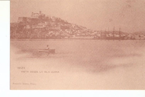 Postal 028270 : Ibiza, Vista desde Isla Llana, Antonio Riera, Ibiza