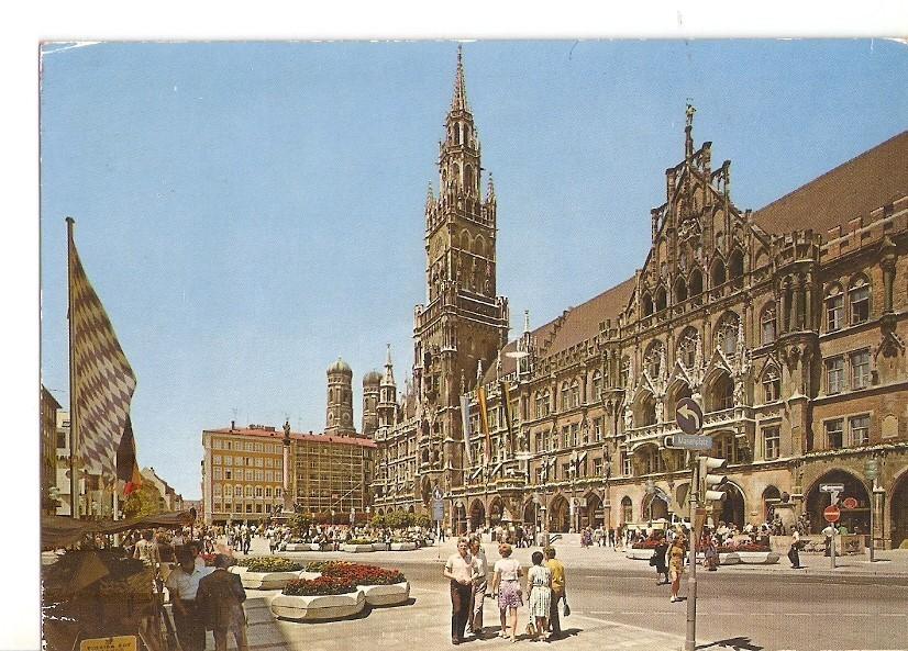 Postal 033556 : Munchen - Munich Marienplatz