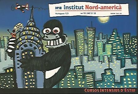 POSTAL PUBLICITARIA 55550: IEN. BARCELONA