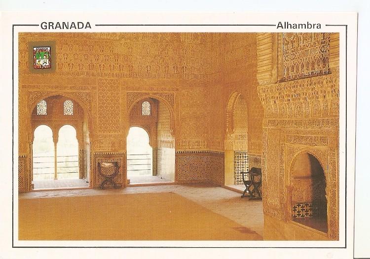 Postal 049171 : Granada. Alhambra. Salon de Embajadores