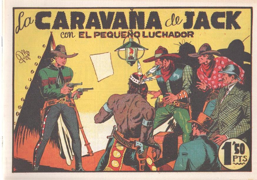 Facsimil: El Pequeño Luchador numero 015: La caravana de Jack