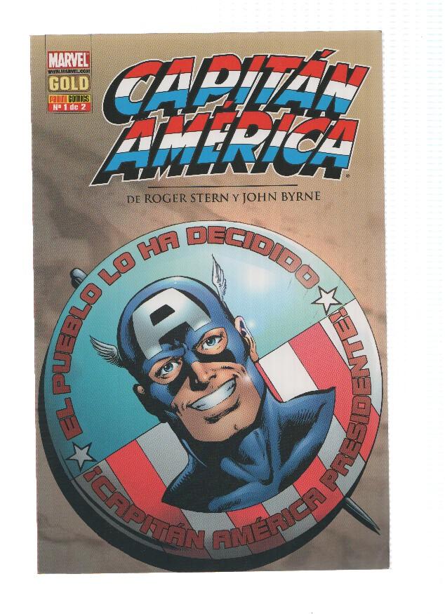 Marvel Gold: Capitan America de Roger Stern y John Byrne numero 1