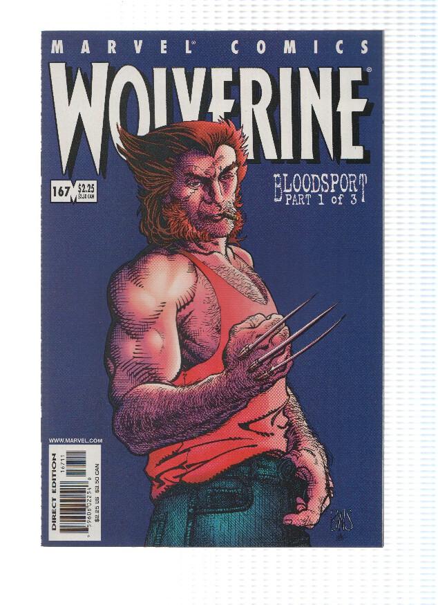 WOLVERINE, Volume 2, Numero 167: Blood Sport, Part 1 (Marvel)