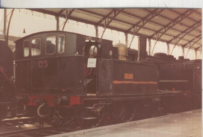 Postal 014207: Fotografia año 1983 en museo ferrocarril de ? 