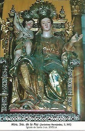 POSTAL 54672: Virgen de la Paz (siglo XVI). Sevilla