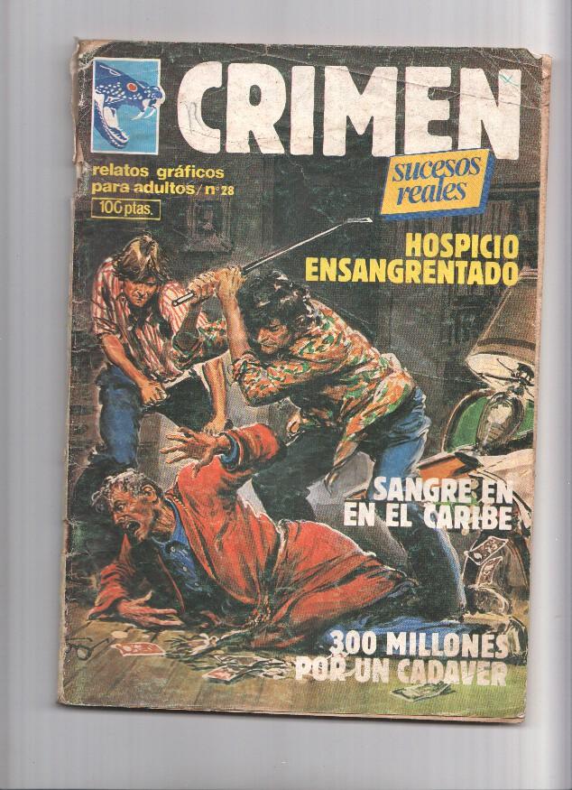 Crimen de Ediciones Zinco numero 028: Hospicio ensangrentado, Sangre en el Caribe y 300 millones por un cadaver