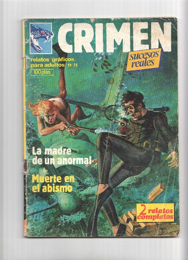 Crimen numero 35: La madre de un anormal, Muerte en el abismo