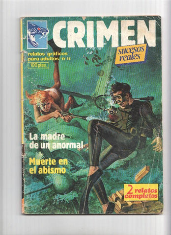 Crimen numero 35: La madre de un anormal, Muerte en el abismo