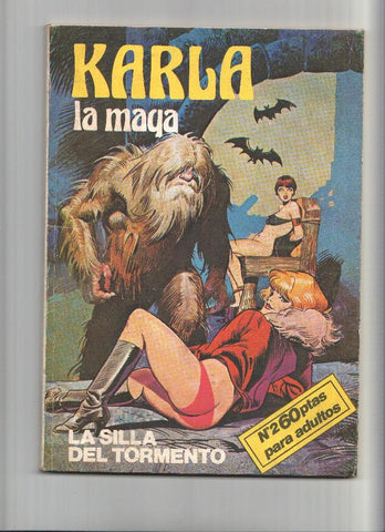Karla la maga numero 2: La silla del tormento (numerado 1 en trasera)