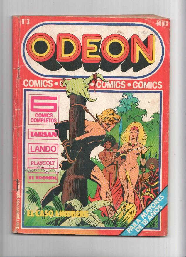 Odeon numero 03: Tarsan, Lando, Playcot, El trompa, El caso Lindberg