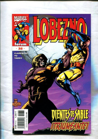 Lobezno volumen 2 numero 38: Diente de sable