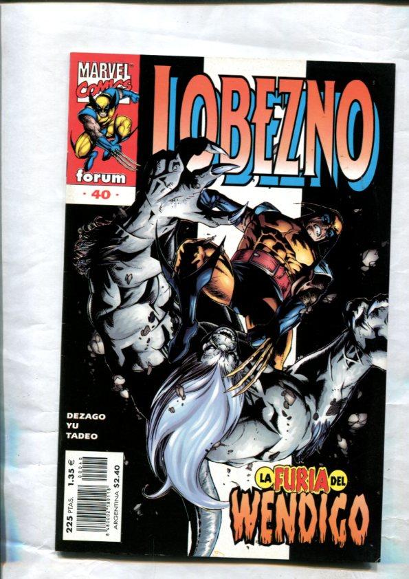 Lobezno volumen 2 numero 40: La furia del wendigo