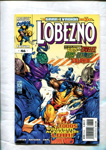Lobezno volumen 2 numero 46: La gran evasion, parte 3
