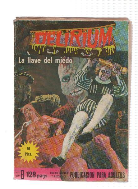 DELIRIUM, Numero 11: La Llave del Miedo (Elviberia 1976)