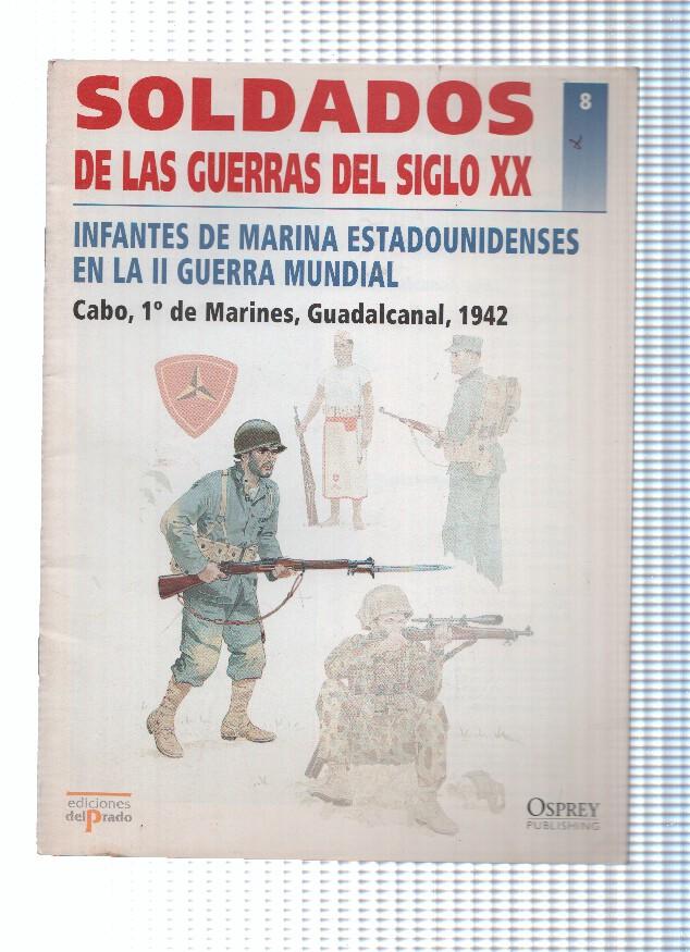 Soldados de las Guerras del Siglo XX, Numero 08: INFANTES DE MARINA ESTADOUNIDENSES EN LA II GUERRA MUNDIAL