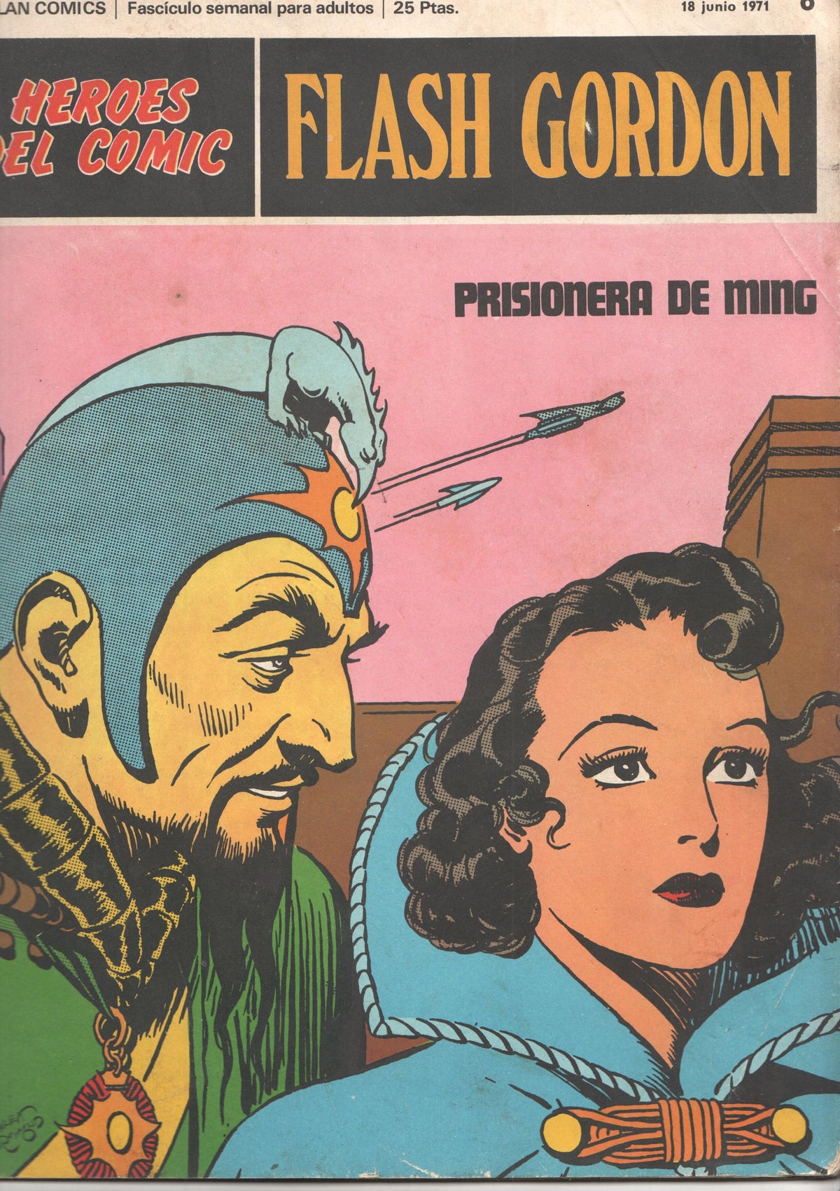 Flash Gordon de Burulan numero 006: Prisionera de Ming