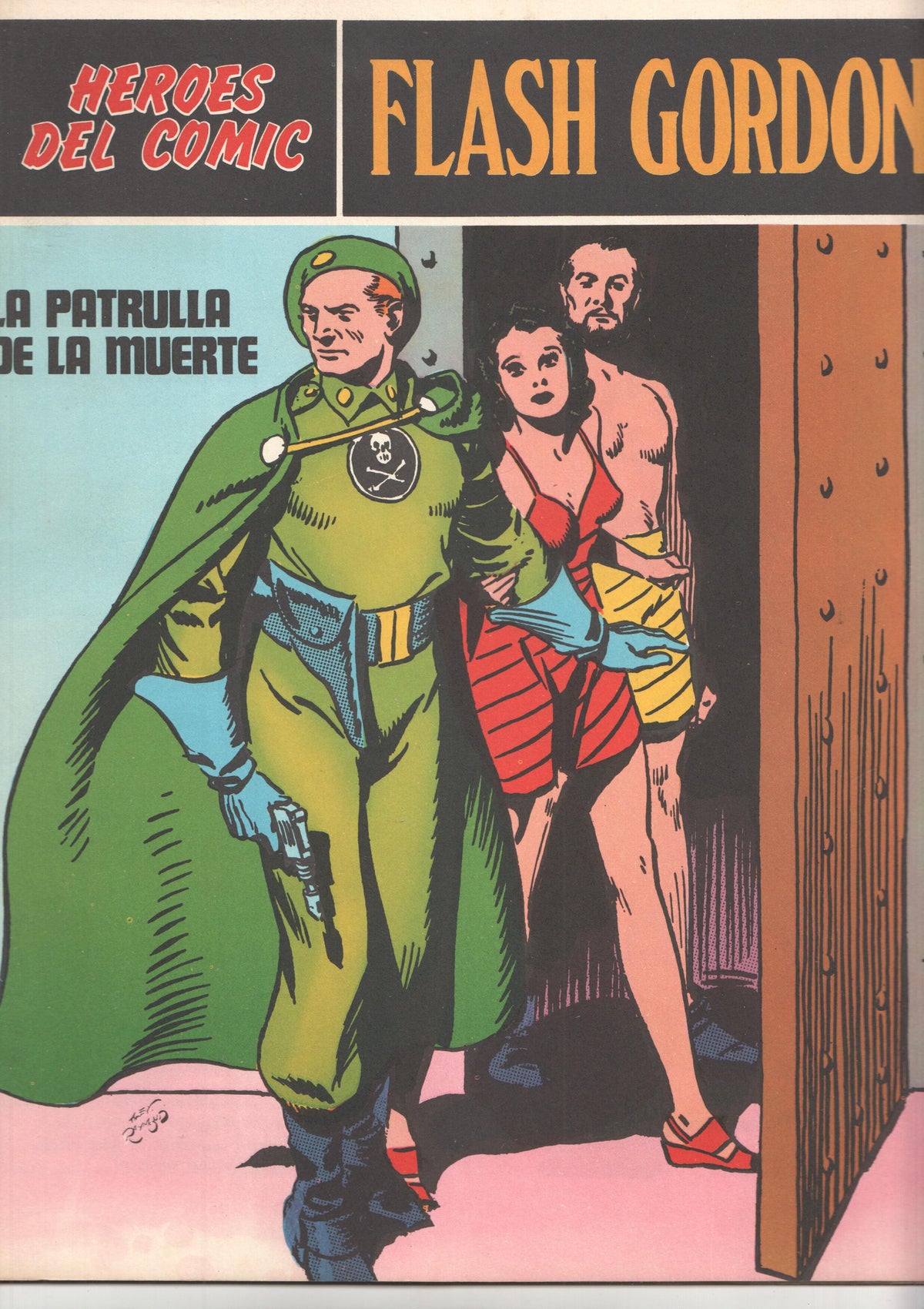 Flash Gordon de Burulan numero 010 (numerado 1 en trasera): La patrulla de la muerte 