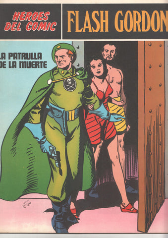 Flash Gordon de Burulan numero 010 (numerado 1 en trasera): La patrulla de la muerte 