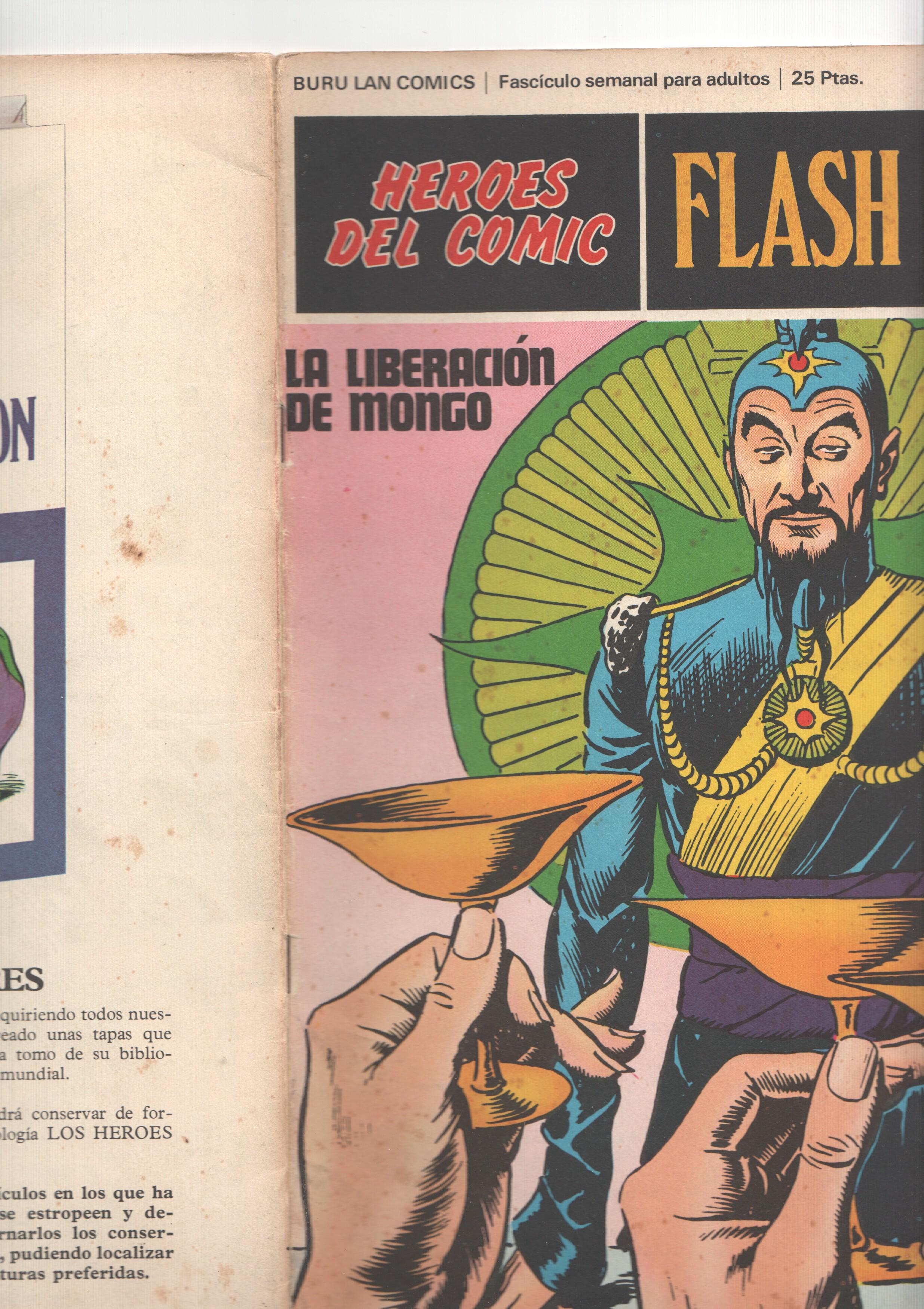 Flash Gordon de Burulan numero 011 (numerado 3 en trasera): La liberacion de Mongo 