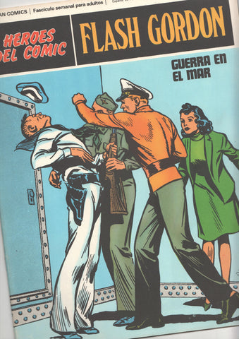 Flash Gordon de Burulan numero 013: Guerra en el mar (numerado 3 en trasera)