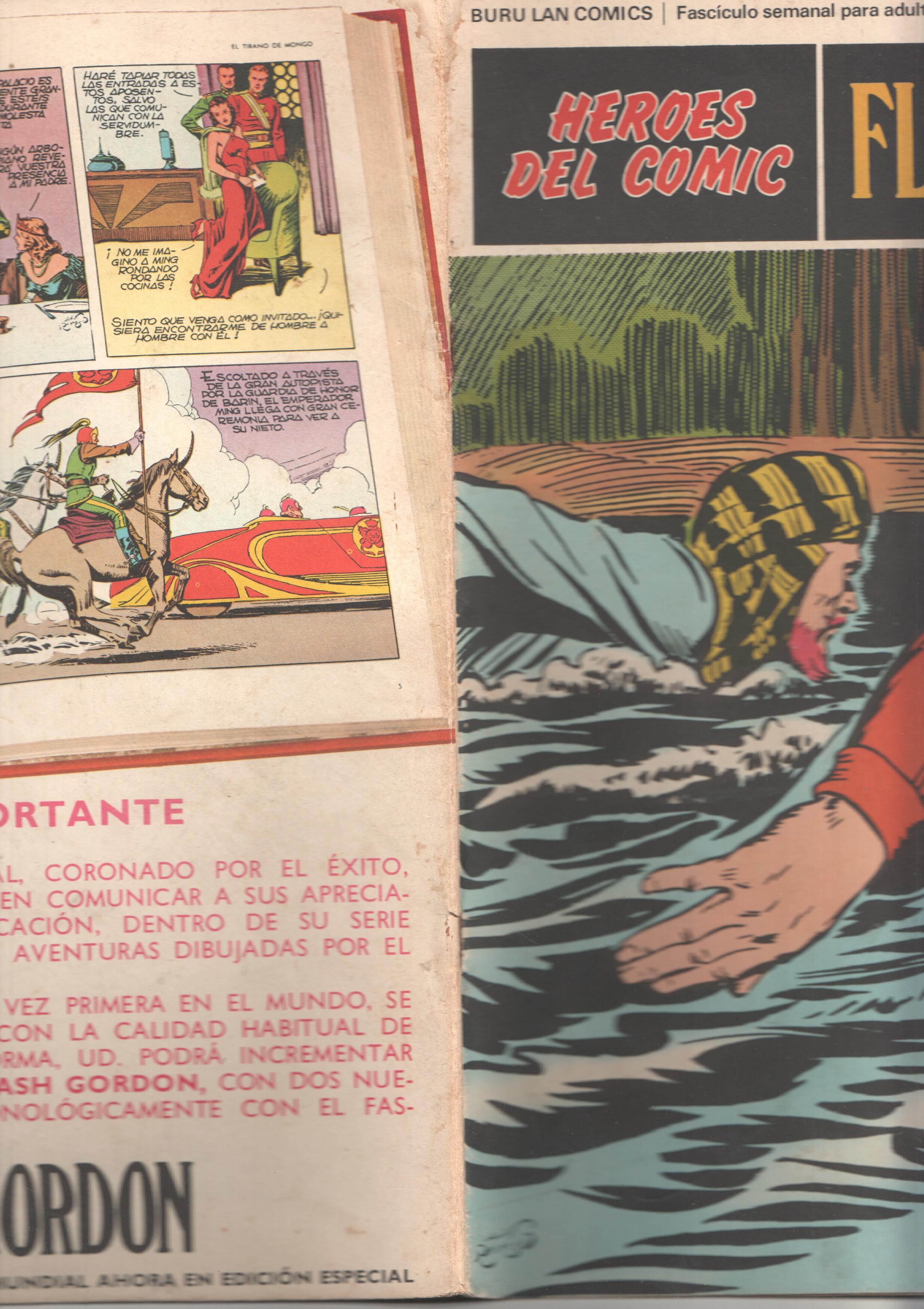 Flash Gordon de Burulan numero 021 (numerado 2 en trasera): Persecucion implacable