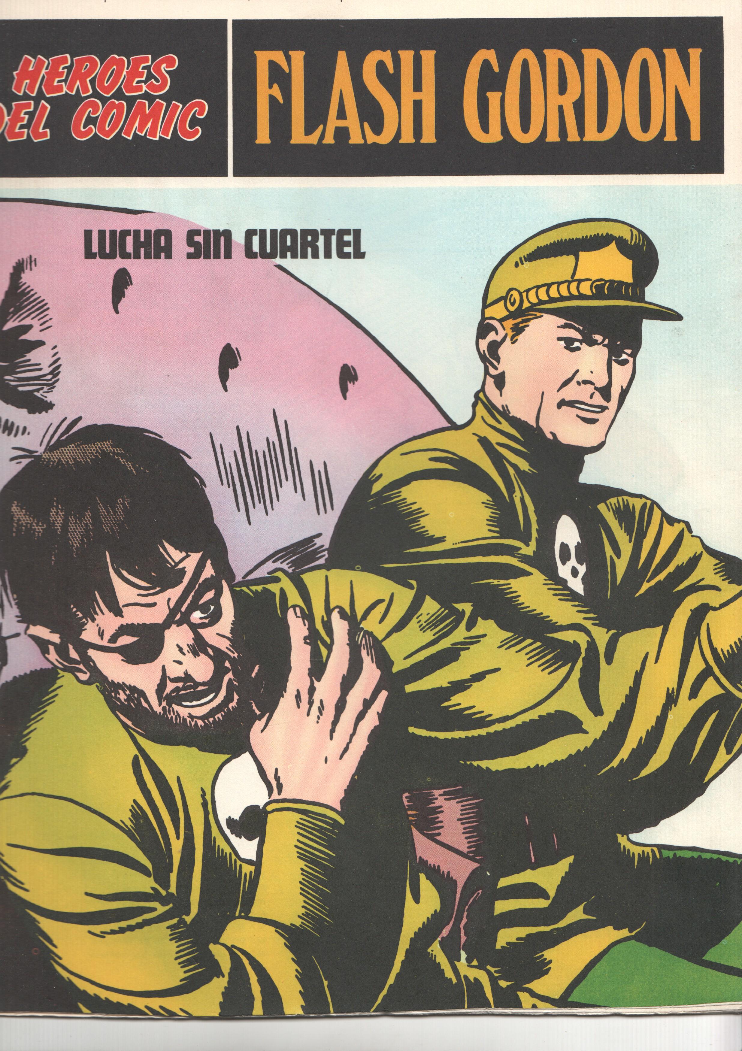 Flash Gordon de Burulan numero 023 (numerado 1 en trasera): Lucha sin cuartel