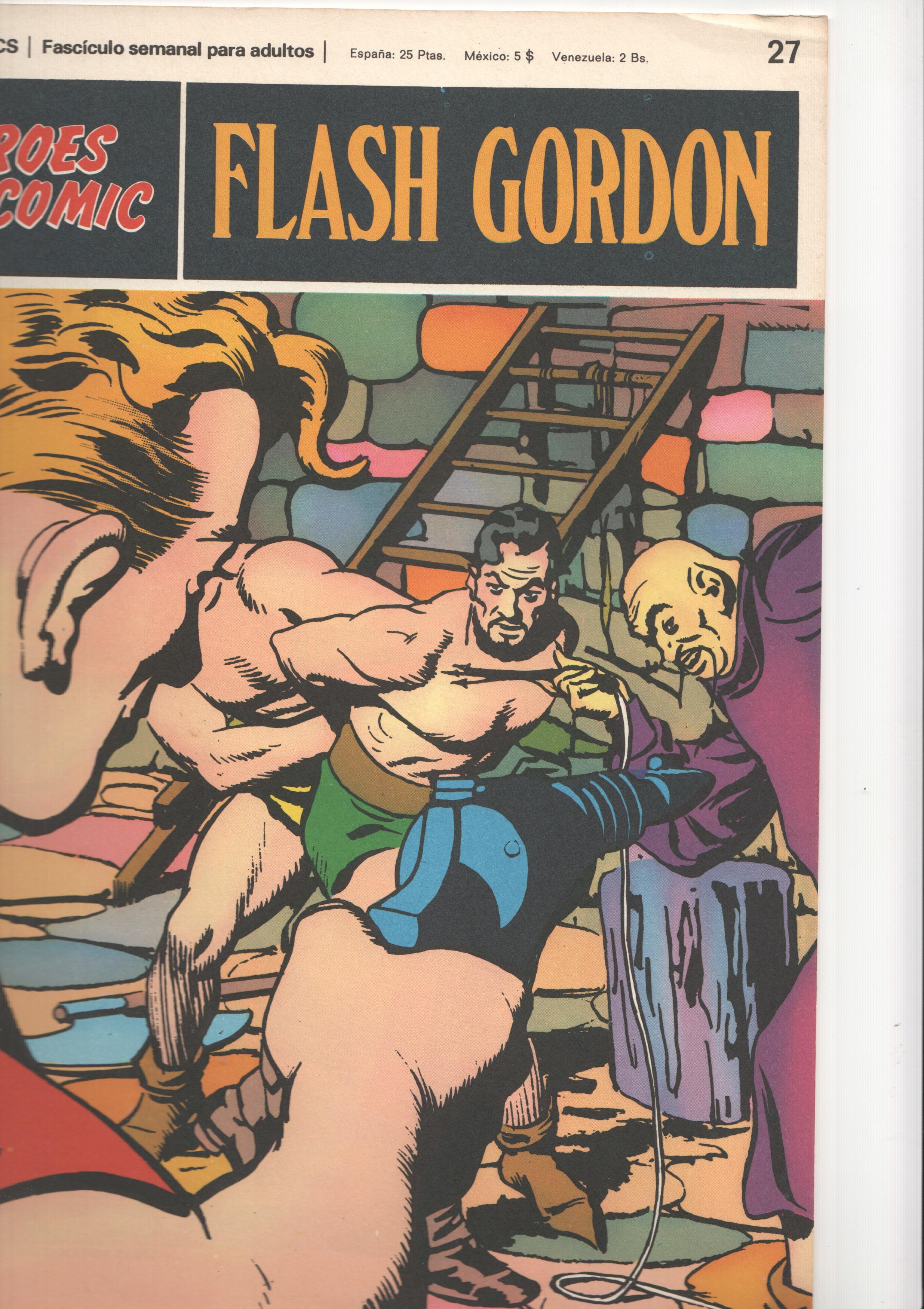 Flash Gordon de Burulan numero 027 (numerado 6 en trasera): Kang el cruel