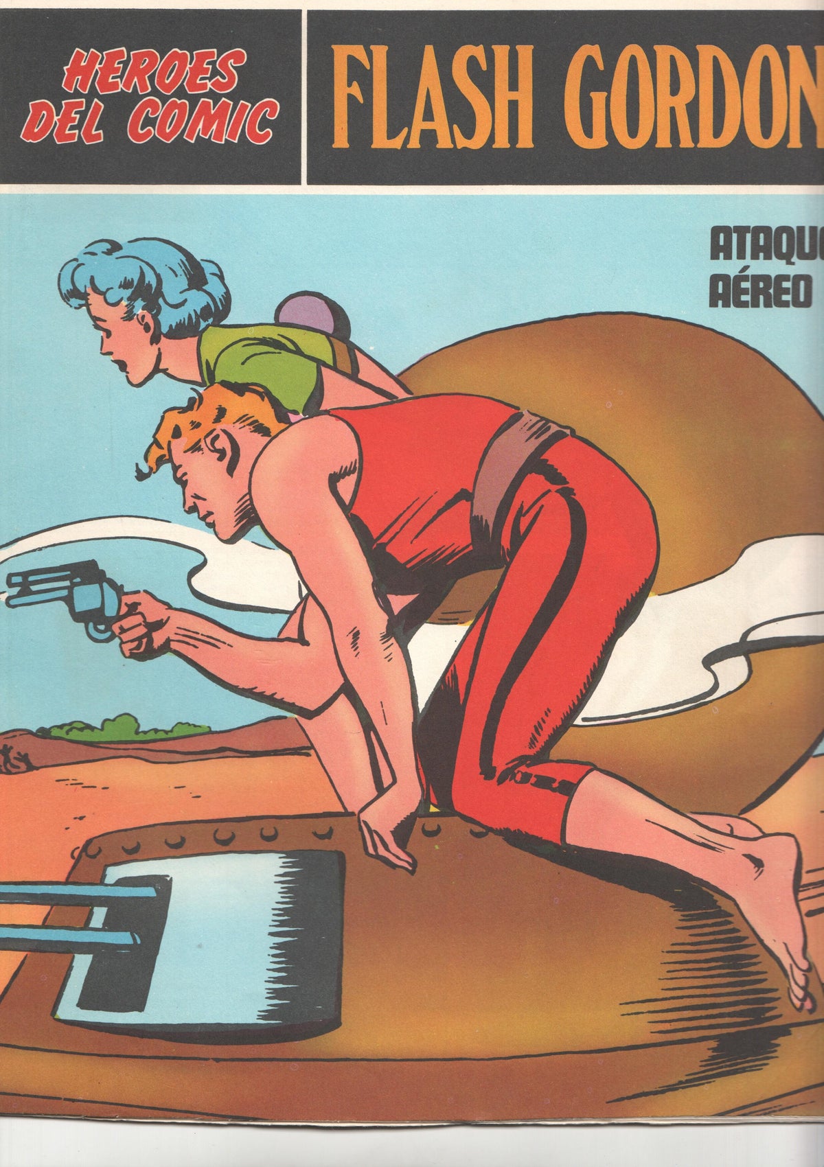 Flash Gordon de Burulan numero 028: Ataque aereo