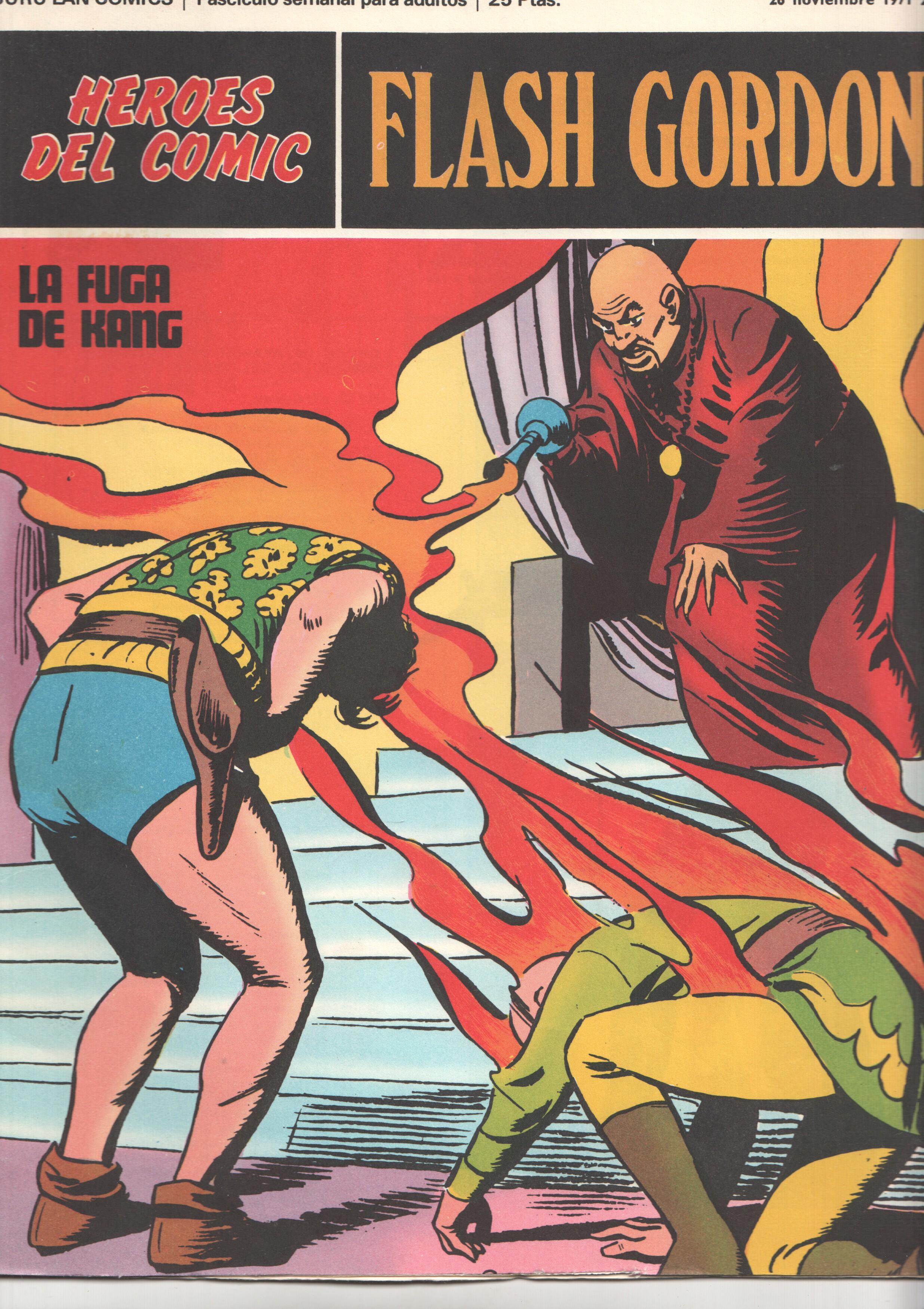 Flash Gordon de Burulan numero 029: La fuga de Kang