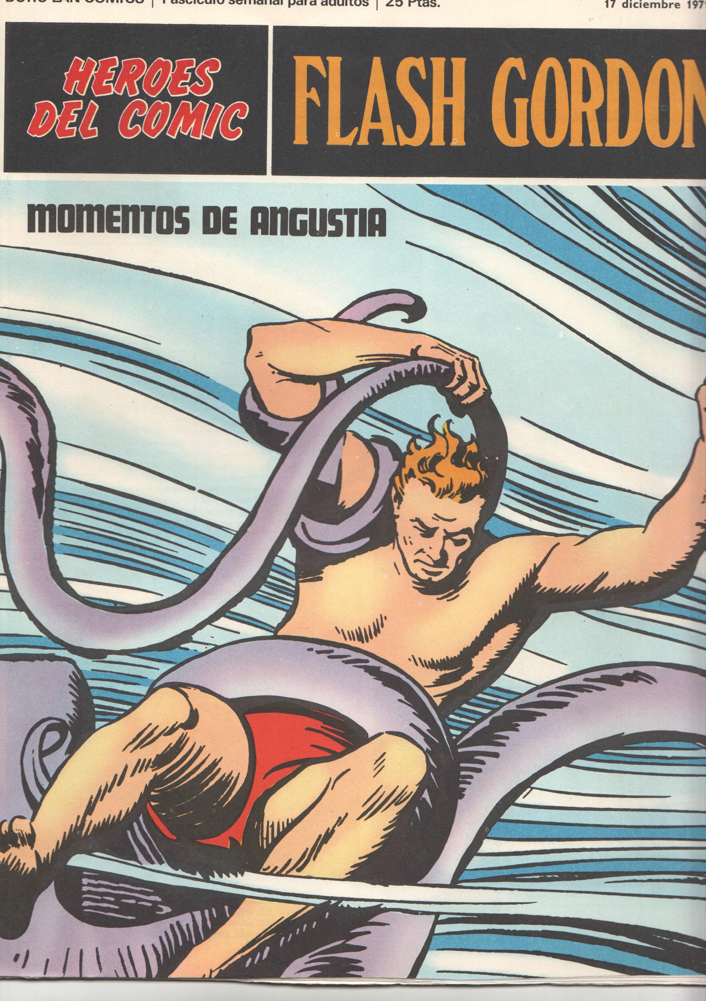 Flash Gordon de Burulan numero 032: Momentos de angustia