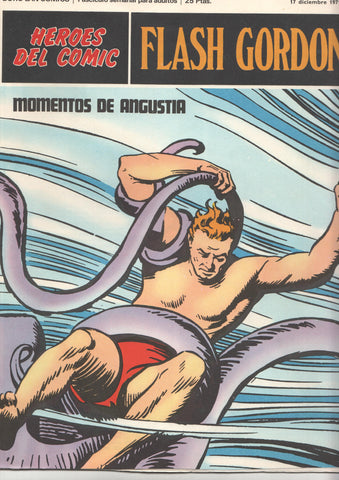 Flash Gordon de Burulan numero 032: Momentos de angustia