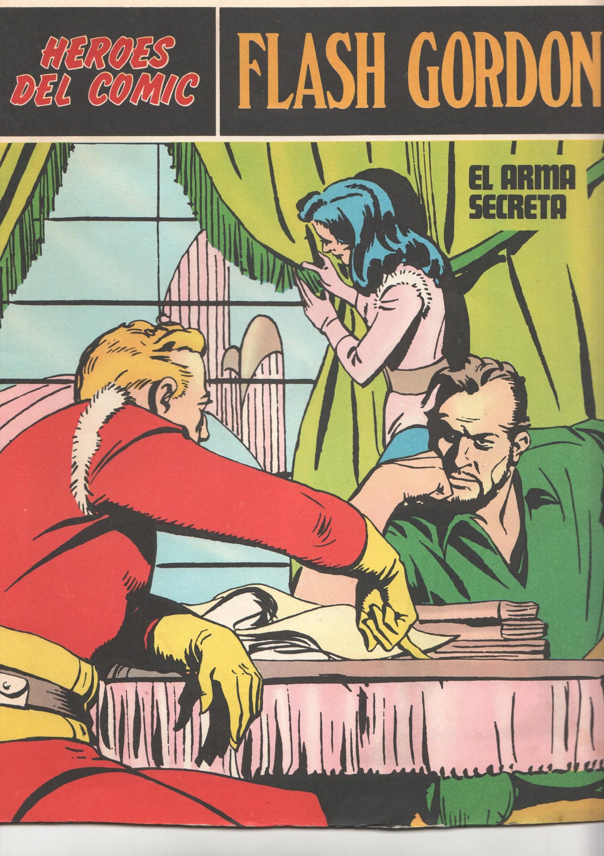 Flash Gordon de Burulan numero 035: El arma secreta