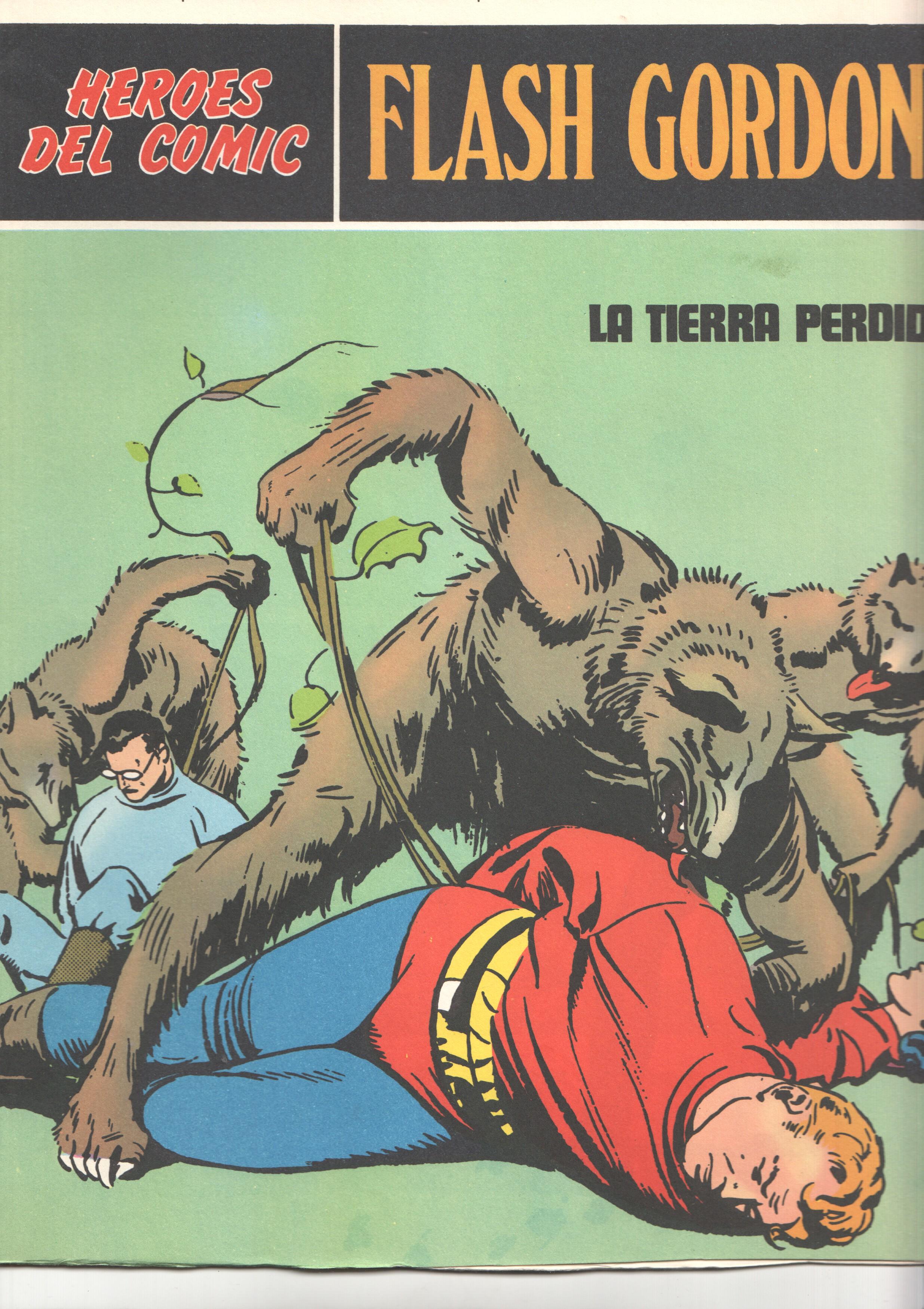 Flash Gordon de Burulan numero 039: La tierra perdida