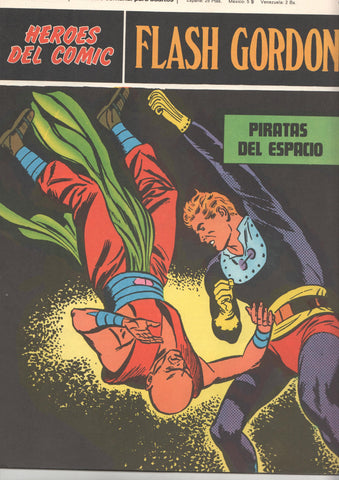 Flash Gordon de Burulan numero 087 (numerado 1 en trasera): Piratas del espacio