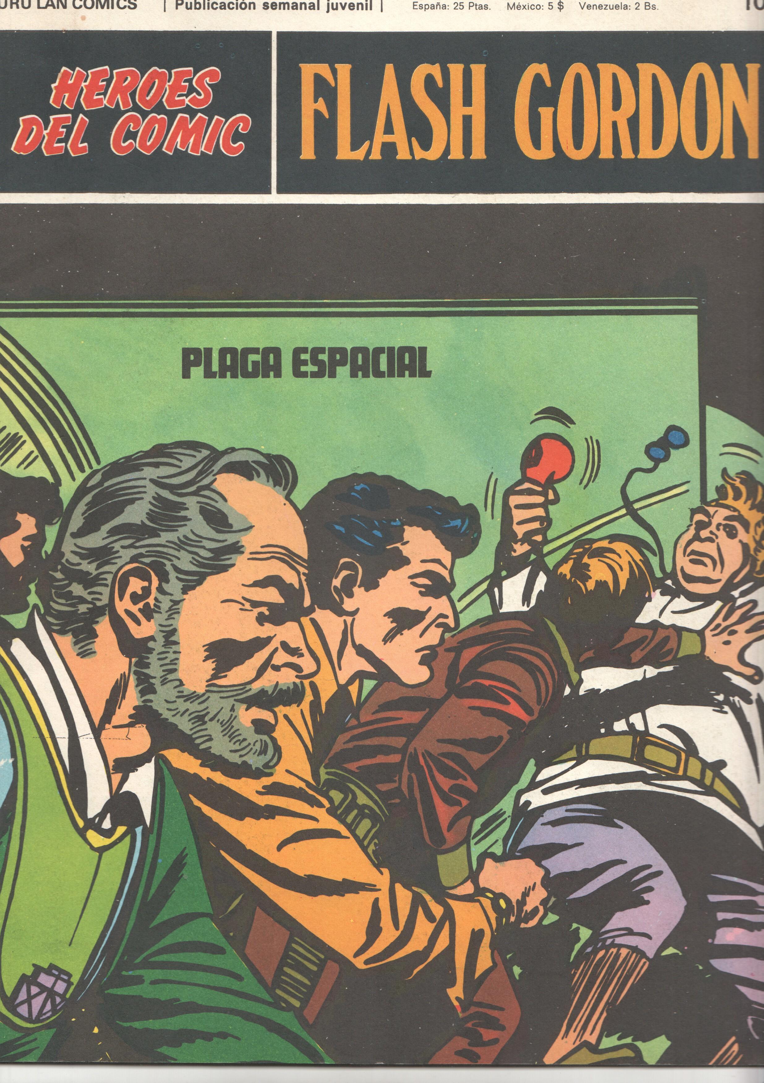 Flash Gordon de Burulan numero 105: Plaga espacial