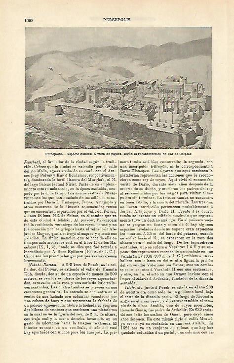 LAMINA ESPASA 15788: Reconstruccion de Persespolis