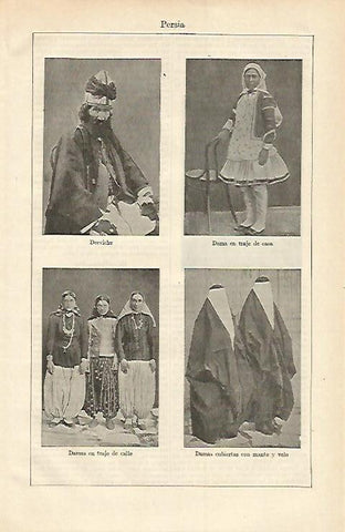 LAMINA ESPASA 15792: Habitantes de Persia (Iran)