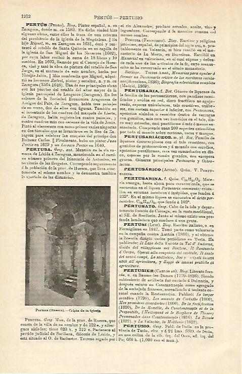 LAMINA ESPASA 15809: Cripta de la iglesia de Pertusa Italia