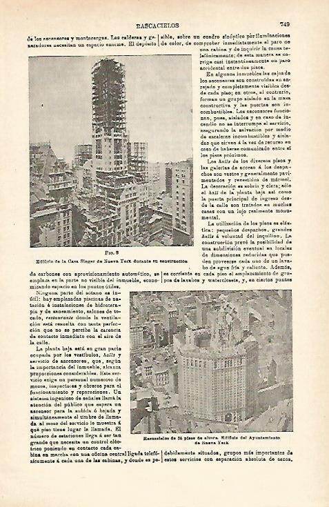 LAMINA ESPASA 15973: Casa Singer en Nueva York